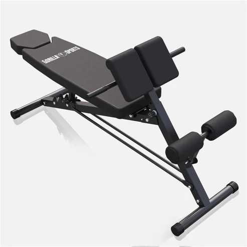 Banca fitness cu hiperextensie, reglabila
