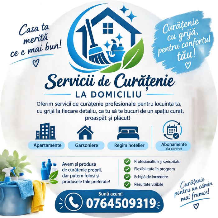 Curatenie la domiciliu
