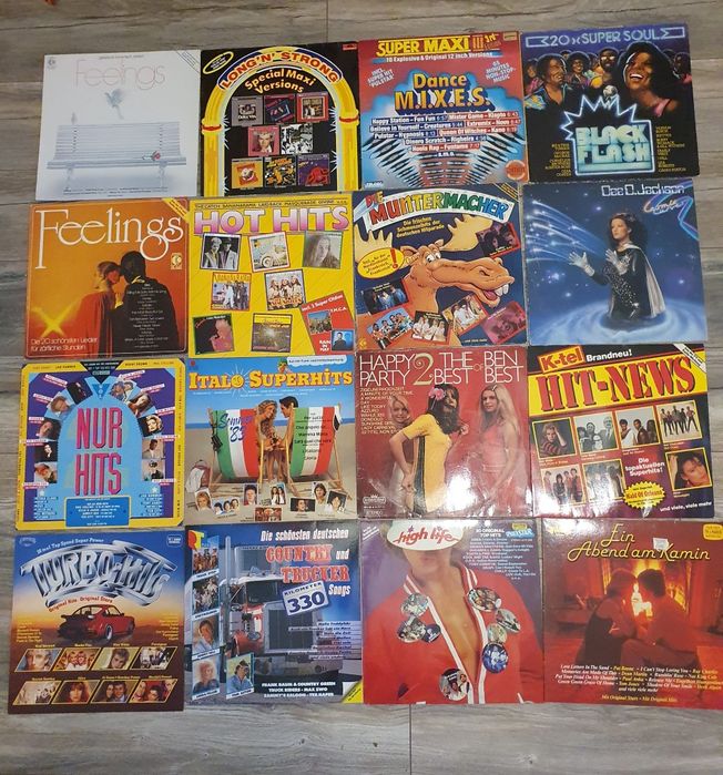 Discuri vinil selecții, 20 lei bucata