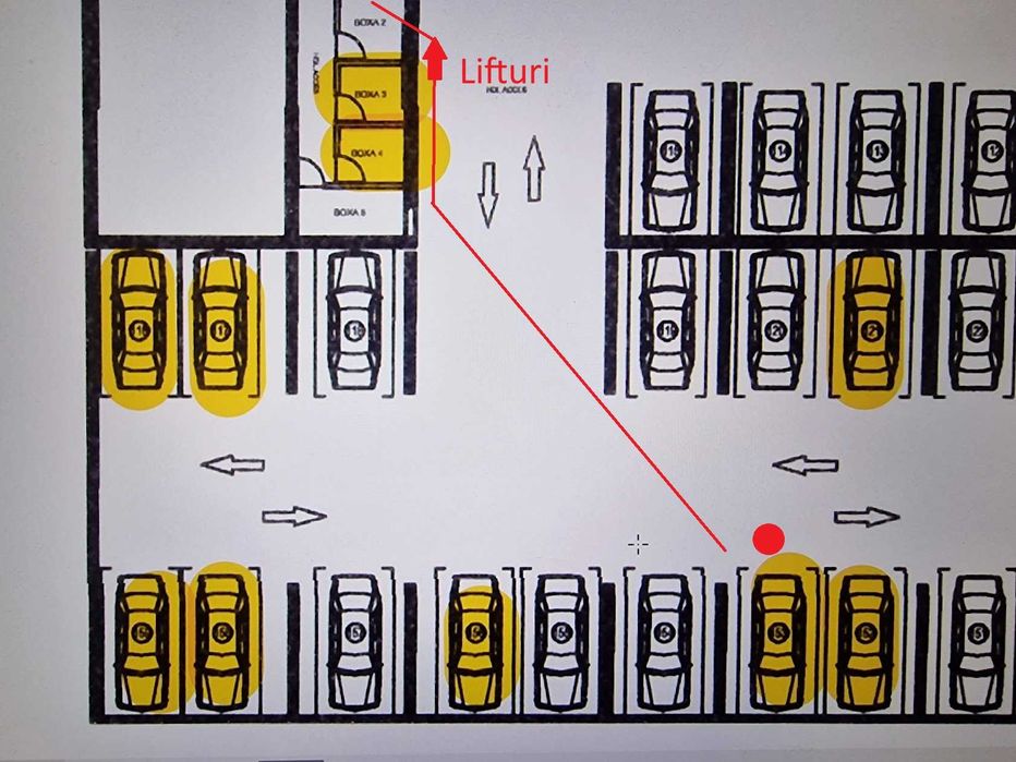 Vand parcare subterana 21Residence Lujerului