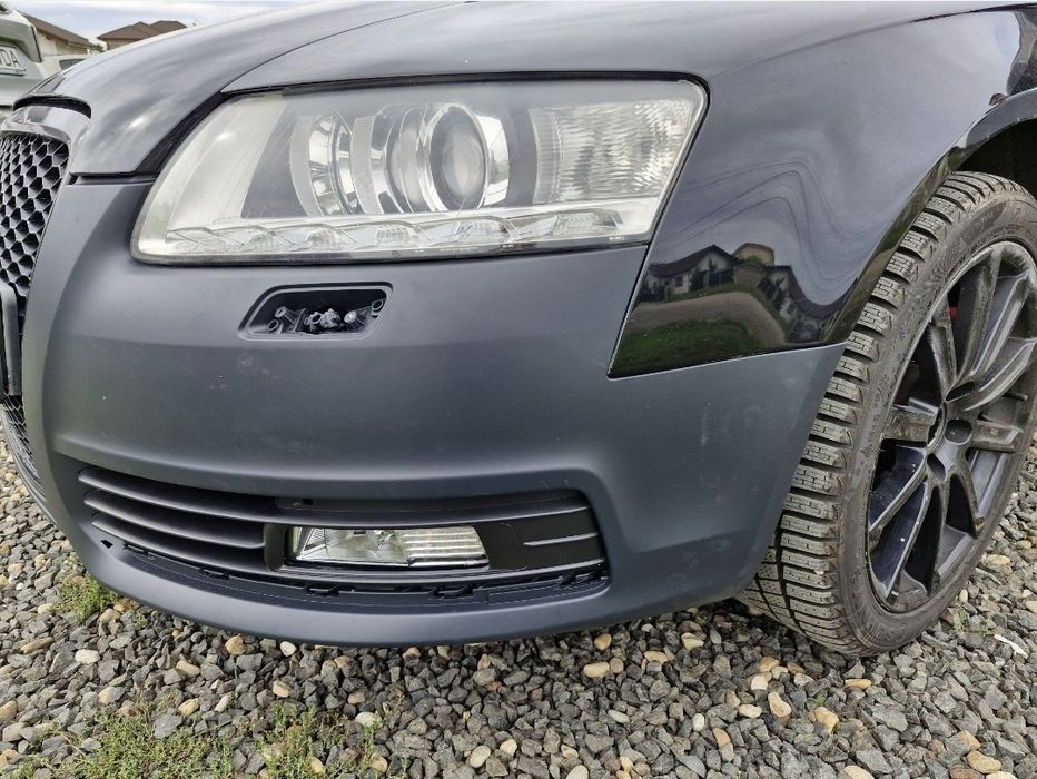 Bara fata Audi A6 C6 facelift 2008-2011 cu spalatoare si senzori