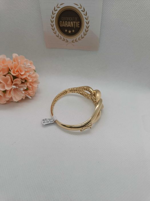 Bratara aur fixa 14K 15.53g (Ag16 Moldova b33420) - Garantie 2 ani!