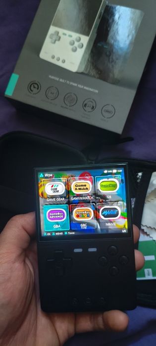 Trimui brick консоль эмулятор систем ретро