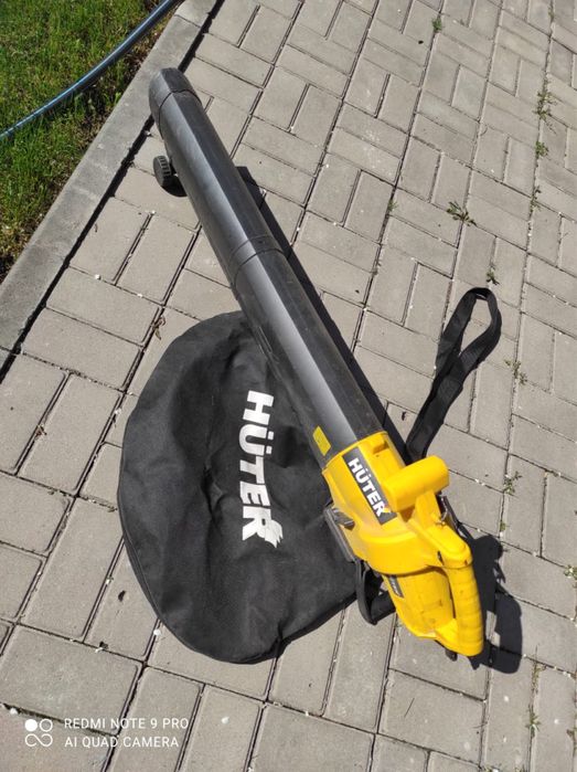 Ветродуйка пылесос для сада Huter