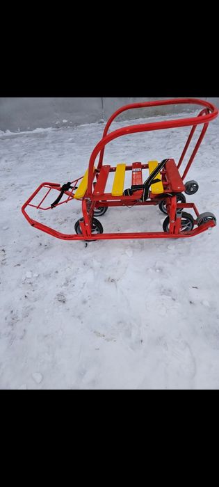 Санки с колёсами