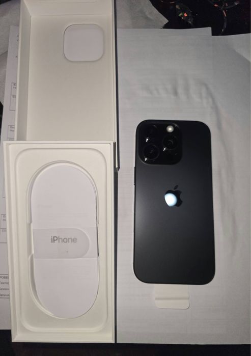 iPhone 16 Pro 256GB Black Titanium – 89% Battery Health