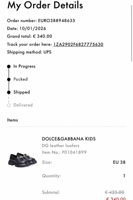 Оригинални обувки Dolce & Gabbana