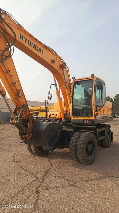 Экскаватор колесный  Hyundai Robex 140W-9S