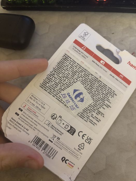 Stick USB / Flashdrive HAMA 64GB 70mb/s