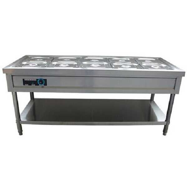 Топла витрина Бен мари на водна баня