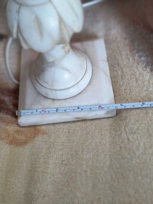 Мраморна лампа 57см