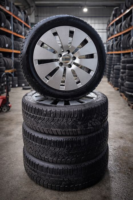 Roti Mercedes C E class Cauciucuri iarna 225 50 17