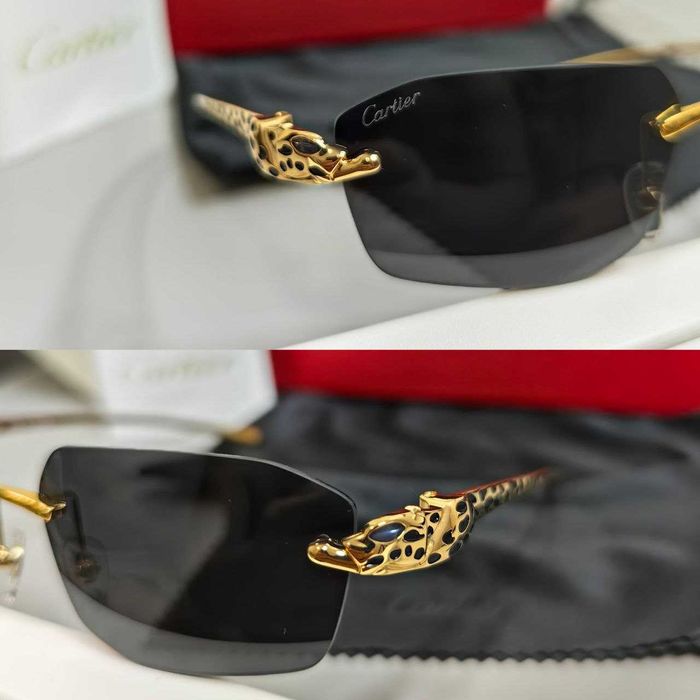Слънчеви очила Cartier CT0474S GOLD