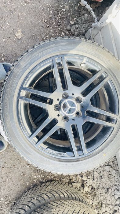 Титановые диски на Mercedes