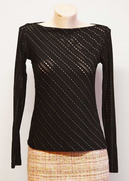 Bluza Anne Fontaine Paris  neagra marimea 2