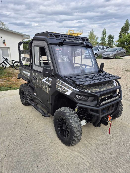 UTV Hisun Freelander 750CC Camo, omologat T1A/B, cabina cu geamuri