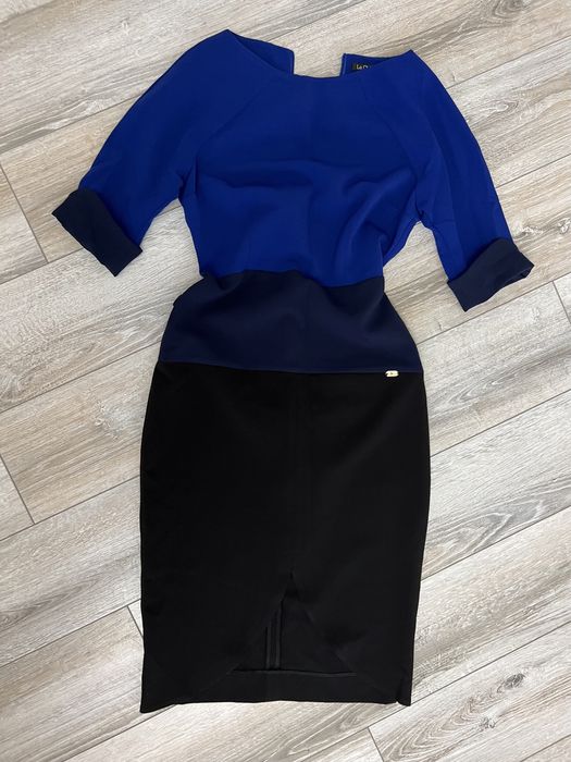 Платье  Итальянское комбинированное