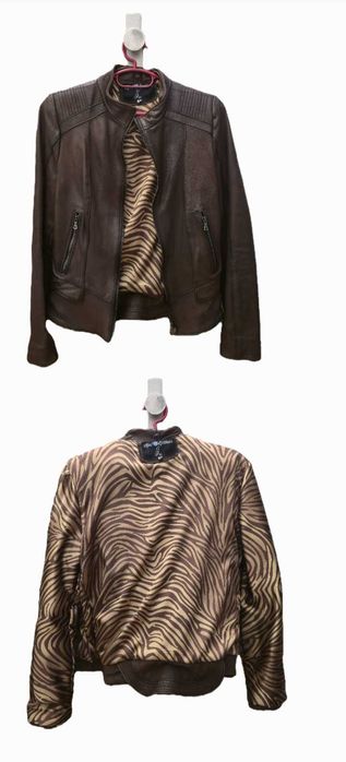 Дамско яке от естествена кожа