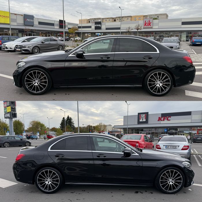 Mercedes-Benz C200d AMG pachet Panoramic