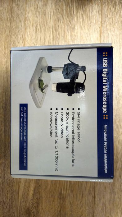 USB дигитален микроскоп DBPOWER с 300x увеличение и 5MP сензор