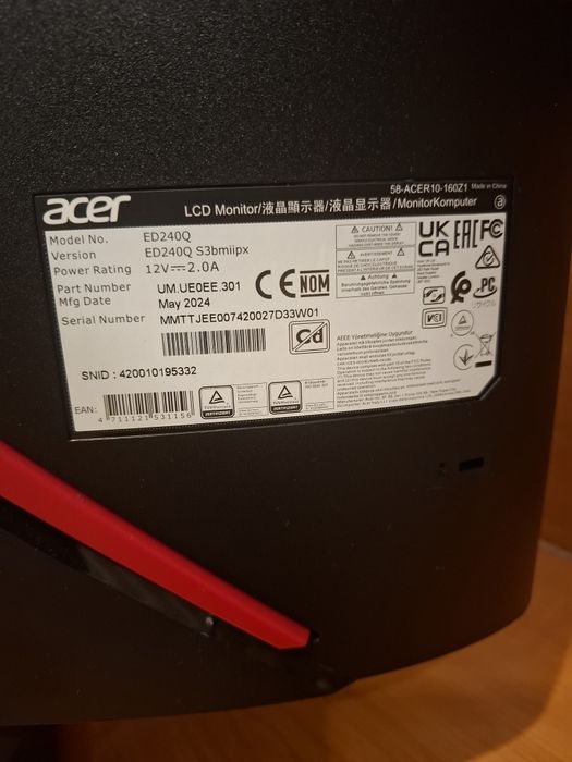 Монитор ASER 23.6"