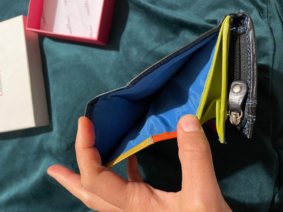 Портмоне естествена кожа