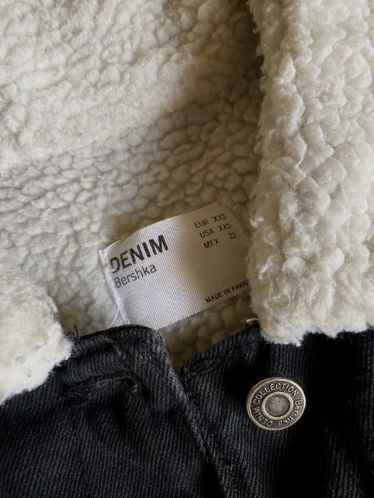 Jacheta Denim îmblănită