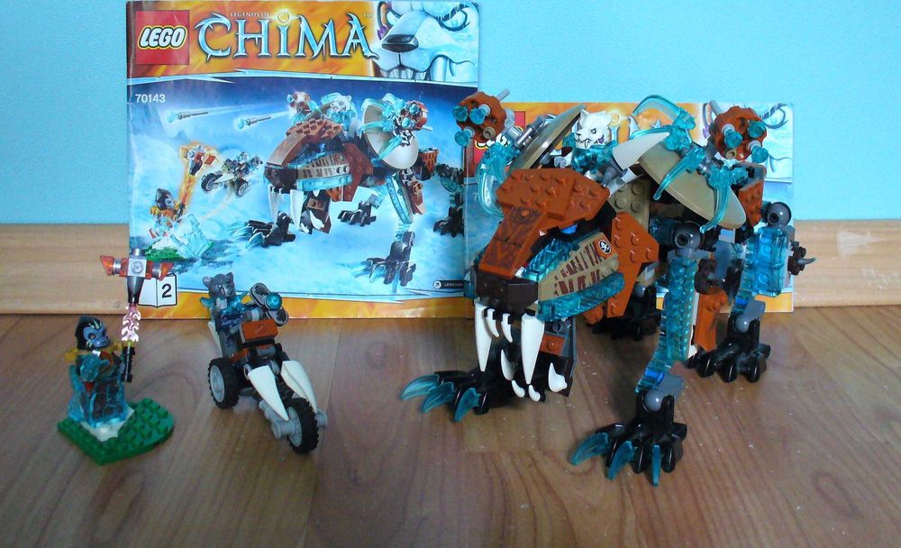 LEGO® Legends of Chima - модели 70141, 70224,70001 и 70143