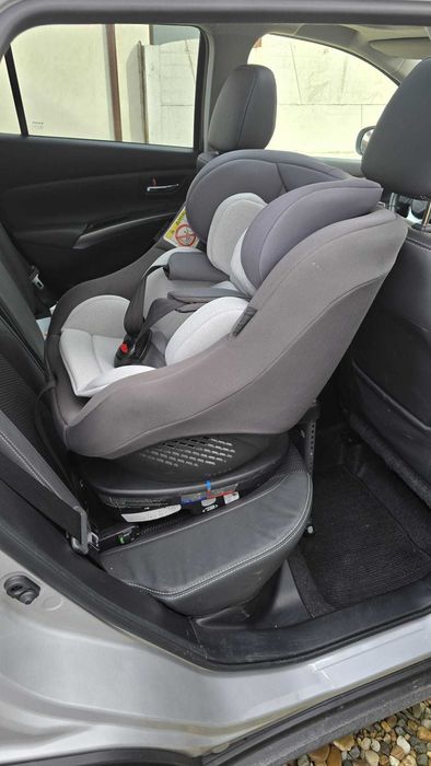 Scaun auto GRACO Turn2Me, Isofix, 0-18kg, gri-negru, Certificat ADAC