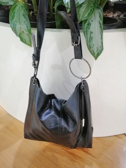 Шопер сумка чёрного цвета