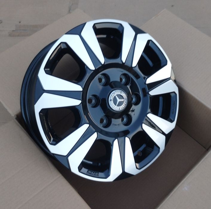 Jante 17 Mercedes Sprinter 6 x 130 R17
 Butuc dedicat 84.1 mm
