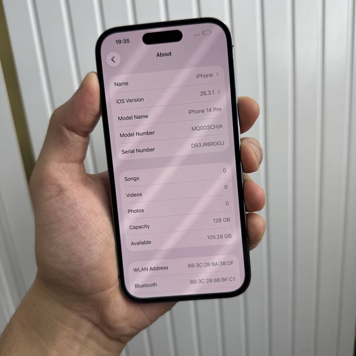 iPhone 14 Pro 128Gb Pruple Akk 82% Kelwamiz