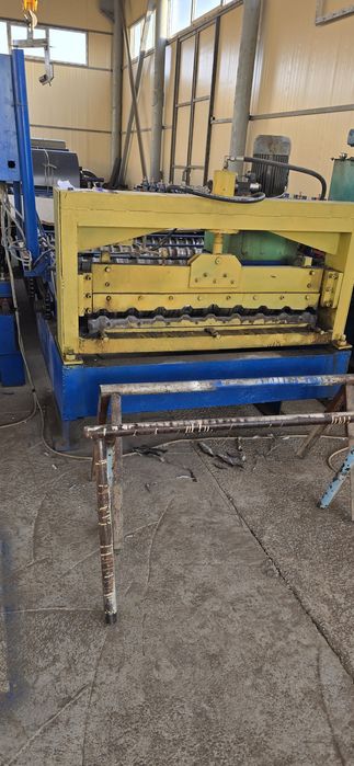 Профнастил Черпитца станоклар ва кран оек рулон иладиган.