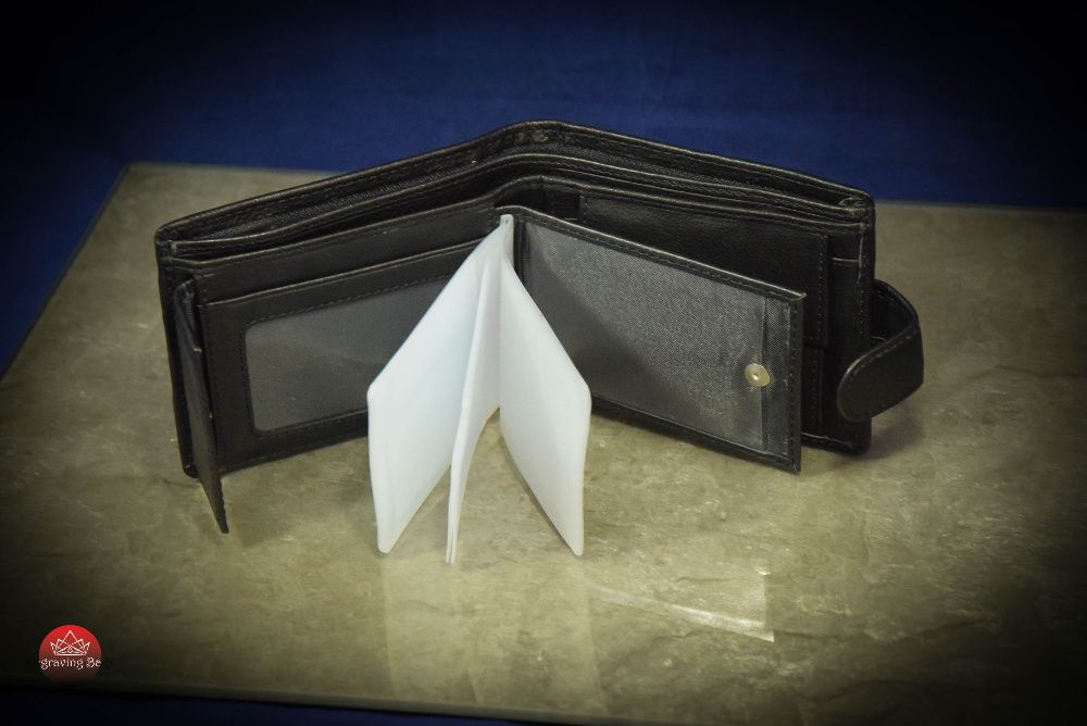 Персонализирано мъжко портмоне от италианска ЕСТЕСТВЕНА КОЖА