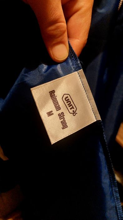 Плащь дождевик синий