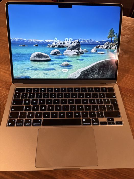 Гаранционен! 100% Батерия!Macbook air m3 16 GB/256ssd