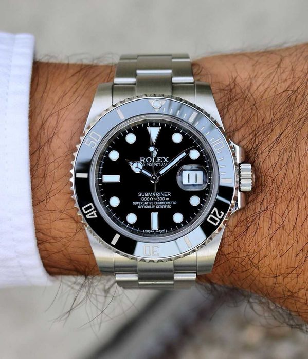 rolex submariner silver 41mm