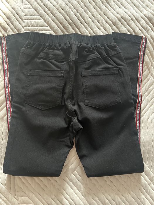 Джинсы белые и чёрные штаны на девочку