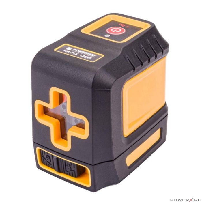 Nivela laser incrucisat rosu, 120RT 15 metri, trepied geanta, Powermat