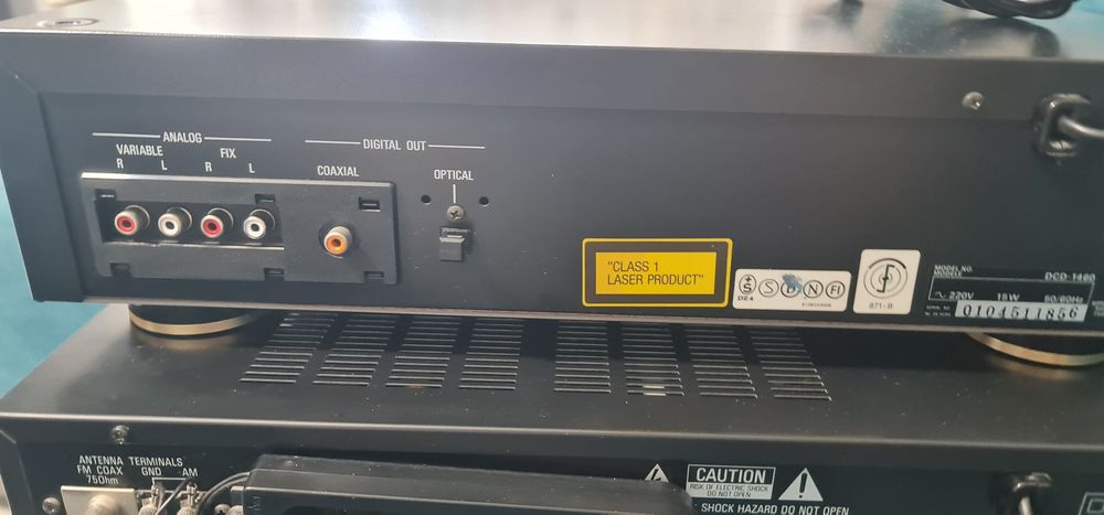 Receiver Denon Dra 825/Dcd 1460