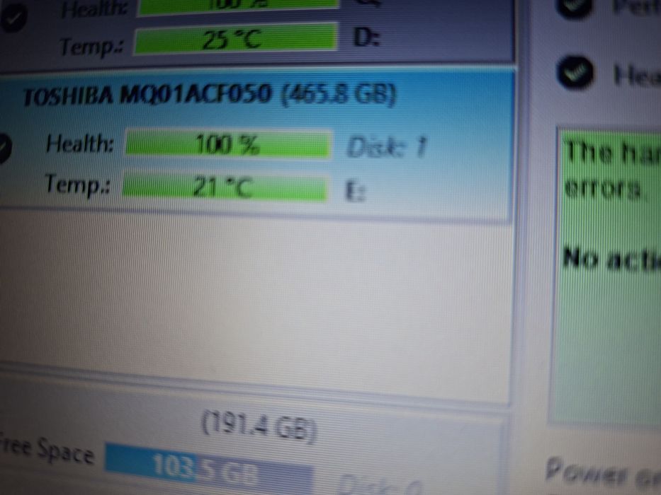 HDD Toshiba 500 gb 2,5"