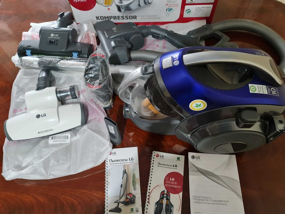 LG-VC83209UHA ПЫЛЕСОС С СИСТЕМОЙ КОМПРЕССИИ пыли + Бесплатная доставка
