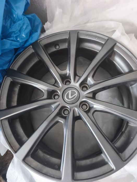 Оригинални алуминиеви джанти Lexus 18" – 5x114.3 – Графит