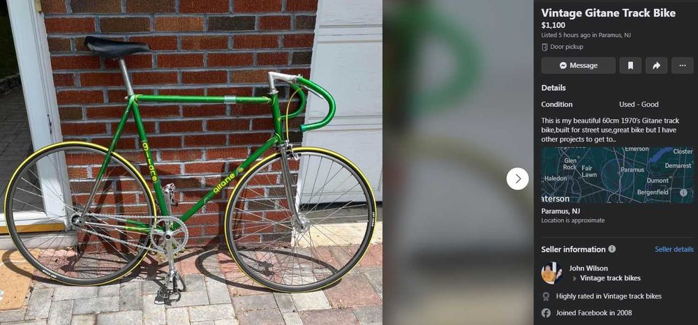 Gitane Professinal Super Pista - Fixie / Single Speed