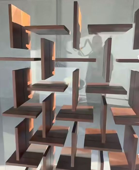 Парящие и летающие полки скрытого монтажа