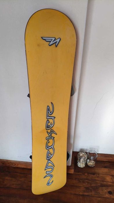 Комплект -160лв Сноуборд 125cm с автомати и обувки Nidecker 38