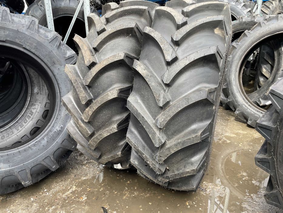 16.9-24 cu 14 pliuri marca OZKA pentru tractor fata cauciucuri noi