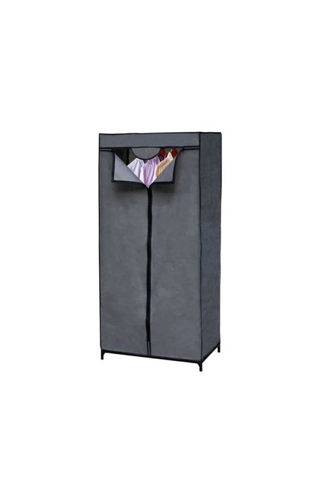 Гардероб от текстил и метална рамка, 70х45х150см, до 10кг