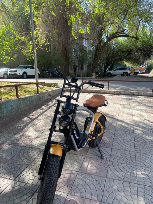 Электровелосипед леопард
