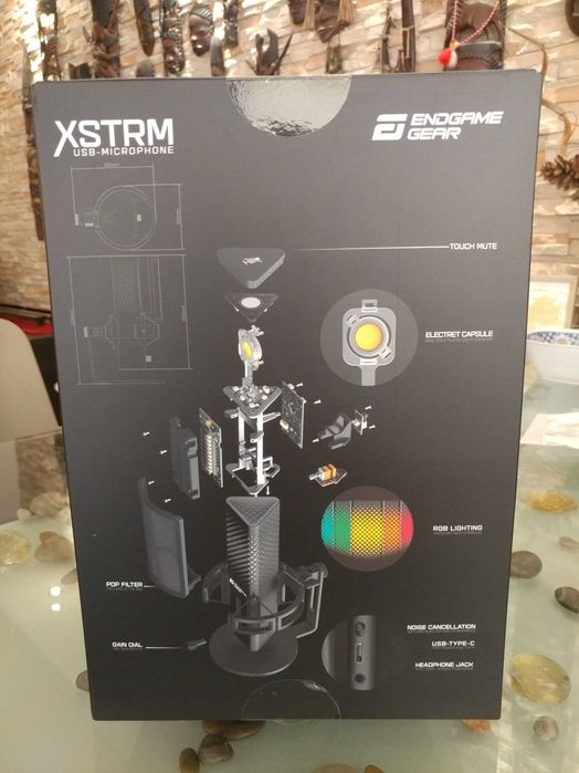 Нов ENDGAME GEAR XSTRM - Върхов клас USB Микрофон (Studio/Streaming)